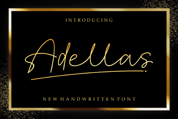 Adellas Font: Your Secret Tool for Creating a Polished, Professional Brand
