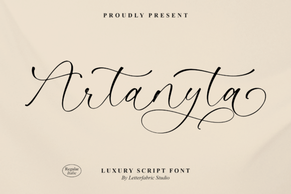 Artanyta: A Luxurious Handwritten Font for Elegant Branding
