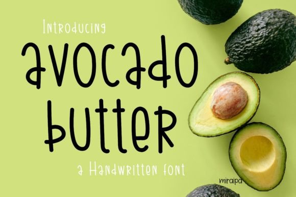 Avocado Butter: A Soft, Organic Script for Modern Projects