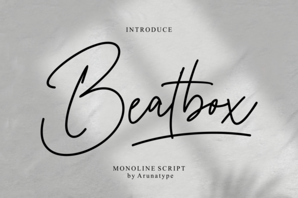 Beatbox: A Script Font Built for Campaign Moments