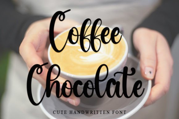 Discover Coffee Chocolate: A Handwritten Font for Creative Projects