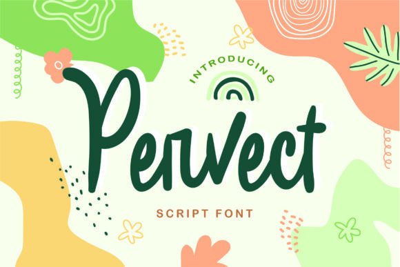 Discover Pervect: A Playful Calligraphy Font for Branding