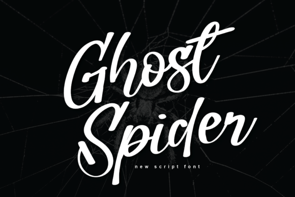 Enhance Your Brand with Ghost Spider: A Modern Handwritten Font