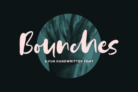 Exploring Bounches: A Versatile Handwritten Font for Branding
