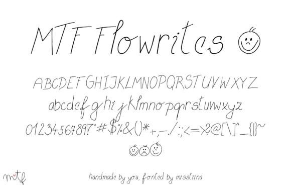 Flowrites: A Modern, Friendly Script Font for Editorial Design