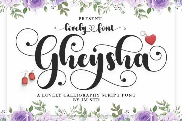 Gheysha: A Delicate Handwritten Font for Editorial Design