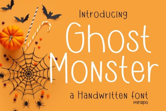Ghost Monster: A Friendly Handwritten Font for Modern Web Design