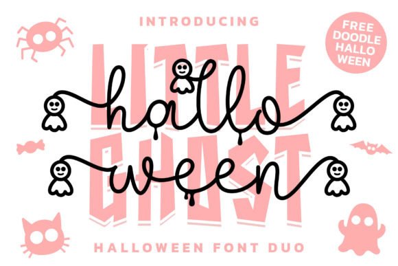 Halloween Ghost Duo: A Font That Elevates Your Brand