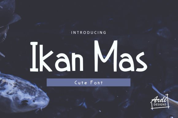 Ikan Mas: A Friendly Handwritten Font for Practical Branding