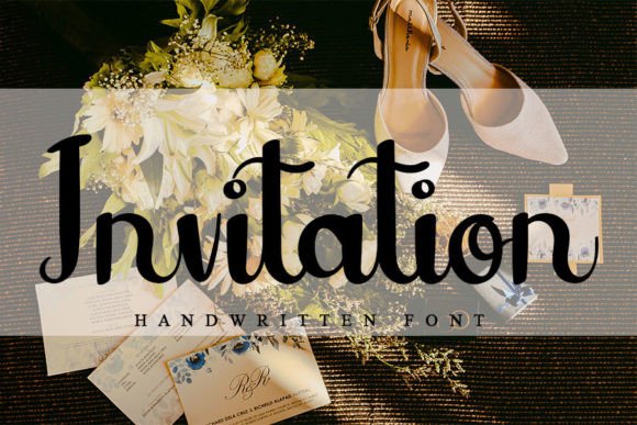 Invitation Font: Adding a Romantic Touch to Editorial Design