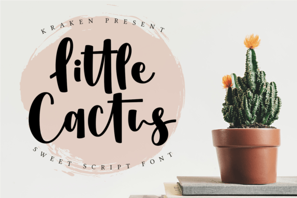 Little Cactus Font: A Friendly Handwritten Script for Your Brand