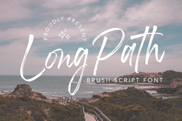 Long Path: The Brush Script Font for Creators