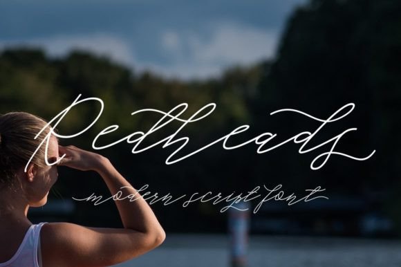 Redheads: A Lovely Script Font for Editorial Mood
