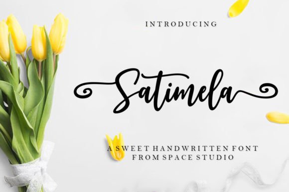 Satimela: A Font for Elegant and Charming Branding