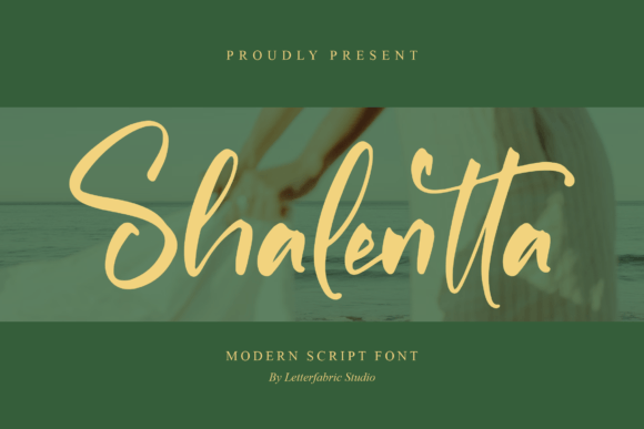 Shalentta: A Modern Script Font for Digital Creators