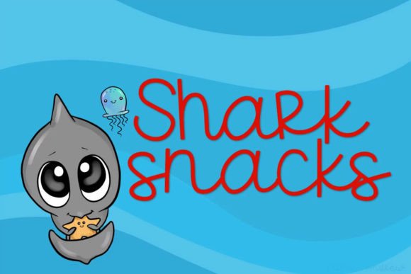Shark Snacks Font: A Playful Companion for Editorial Stories