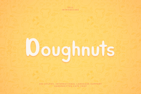 The Doughnuts Font Adds Playful Personality to Campaign Graphics