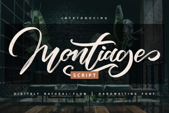 The Montiage Font: Crafting Connections in Every Marketing Message