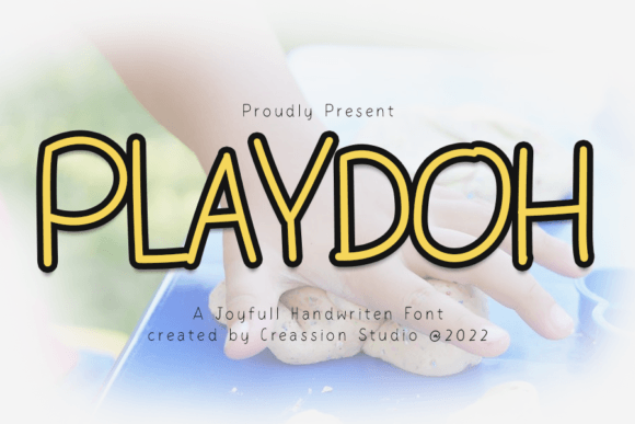 The Playdoh Font: Your Secret Weapon for Beautifully Handcrafted Designs