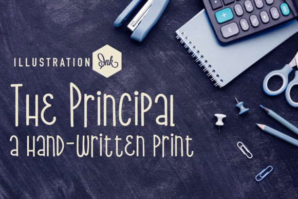 The Principal Font: A Friendly Handwritten Typeface for Branding